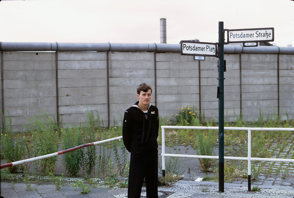 Jim Haas USS WASP CVS-18 Berlin Wall, Germany