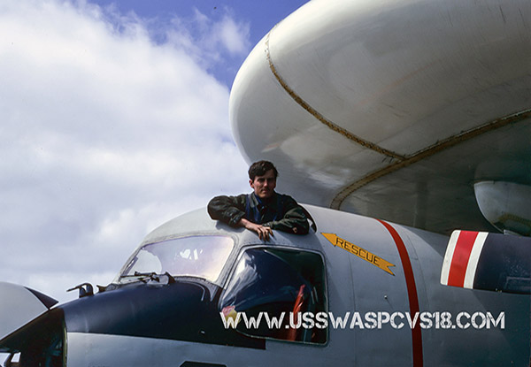 USS WASP CVS-18 Flight deck operations